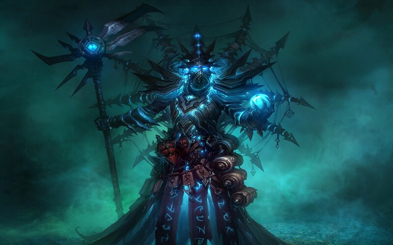 Armored Fantasy Warrior — Blue