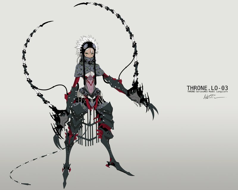 Armored fantasy warrior concept