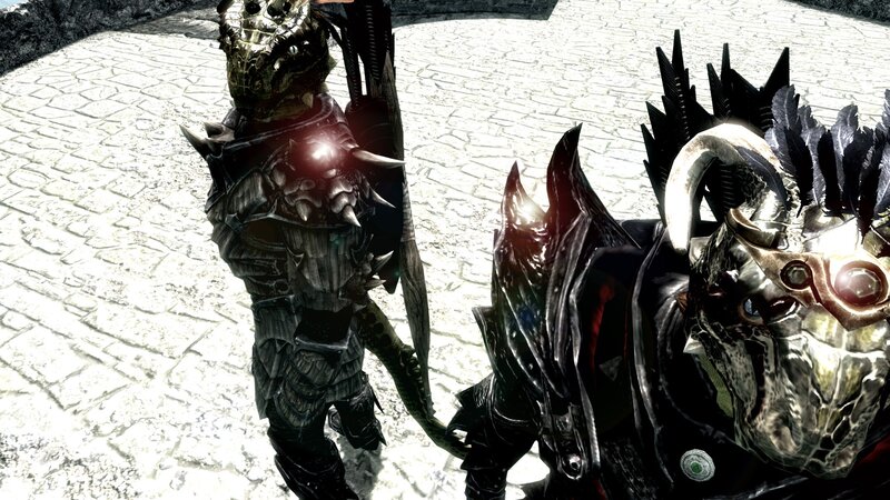 armored fantasy warriors