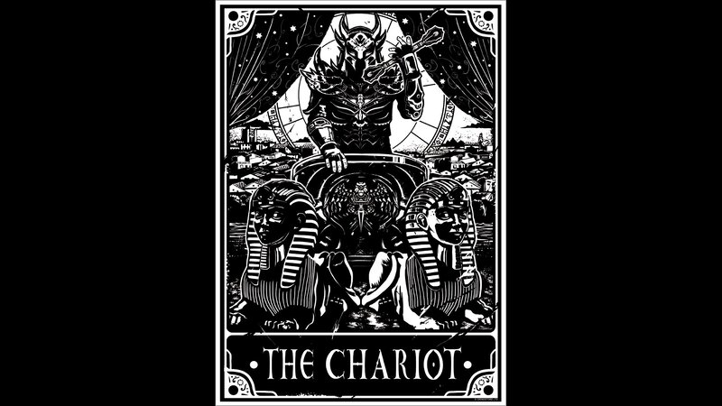Armored Figure in Chariot