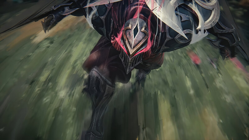 Armored Figure in Motion — Black