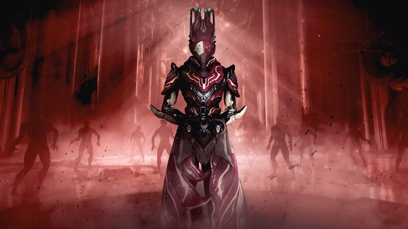 Armored Figure in Red