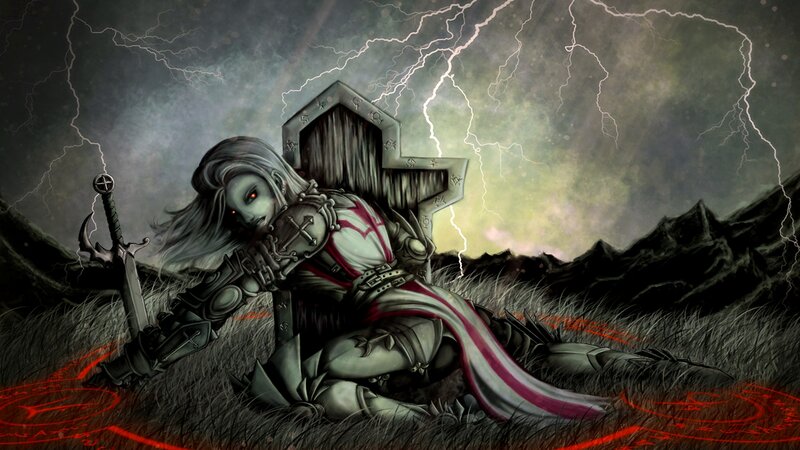 Armored Figure Kneeling