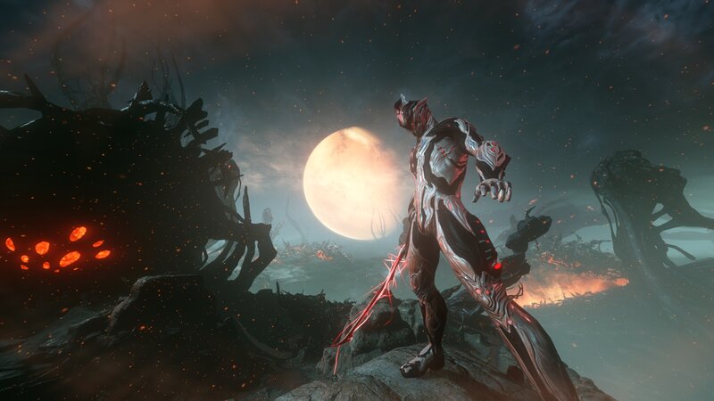 Armored Figure on Rock