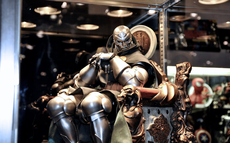 Armored Figure on Throne