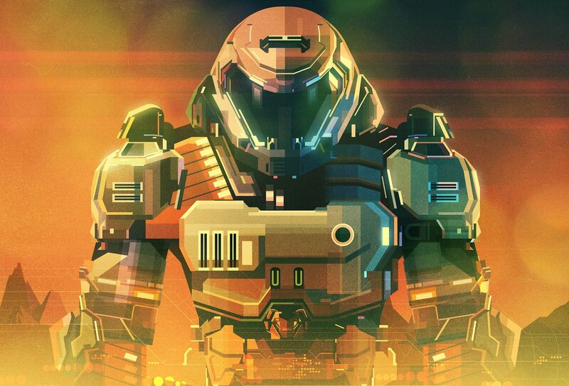 Armored Figure Standing