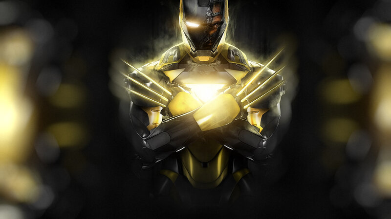 Armored Figure with Claws