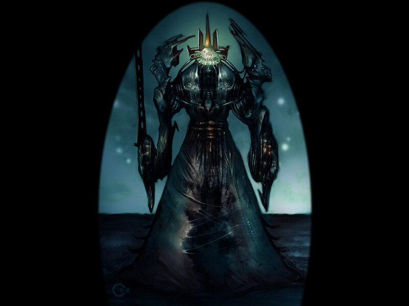 Armored Figure with Crown