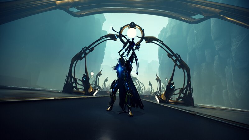 Armored Figure with Glowing Orb