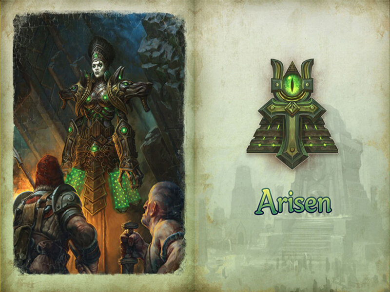 Armored Figure with Green Lights