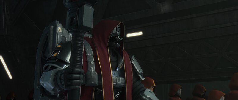 Armored Figure with Hammer