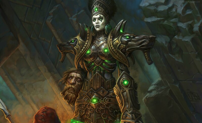 Armored Figure with Heads