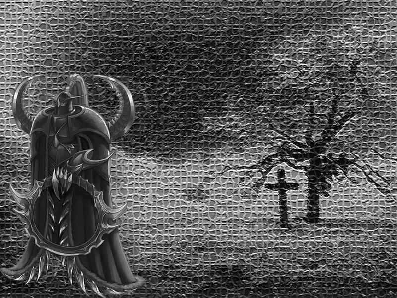 Armored Figure with Horns