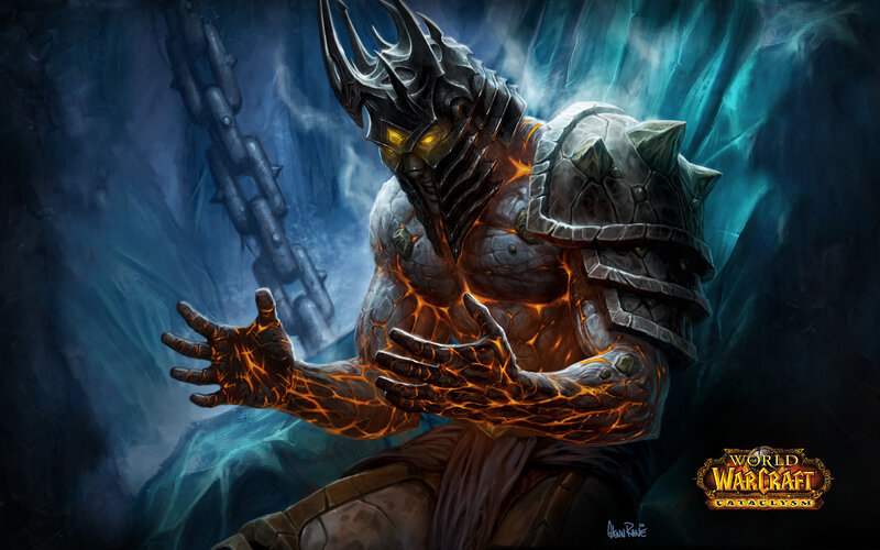 Armored Figure with Lava Veins