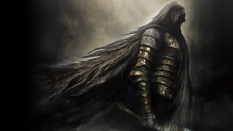 Armored Figure with Long Hair