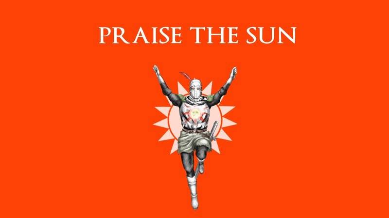 Armored Figure with Sun