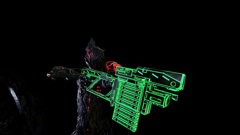 Armored Figure with Weapon — Black, Dark, Dramatic, Night