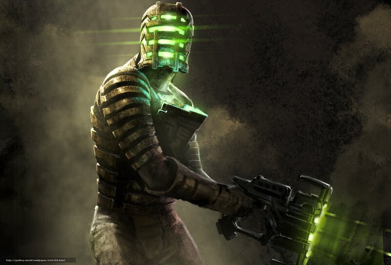 Armored Figure with Weapon — Black, Dark, Dramatic