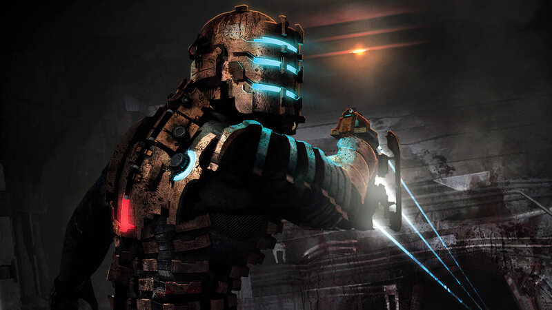 Armored Figure with Weapon — Black