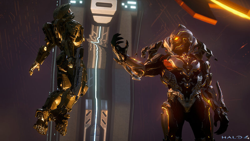 Armored Figures Facing Off
