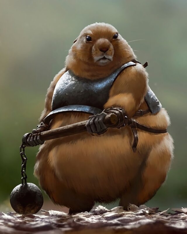 Armored Groundhog