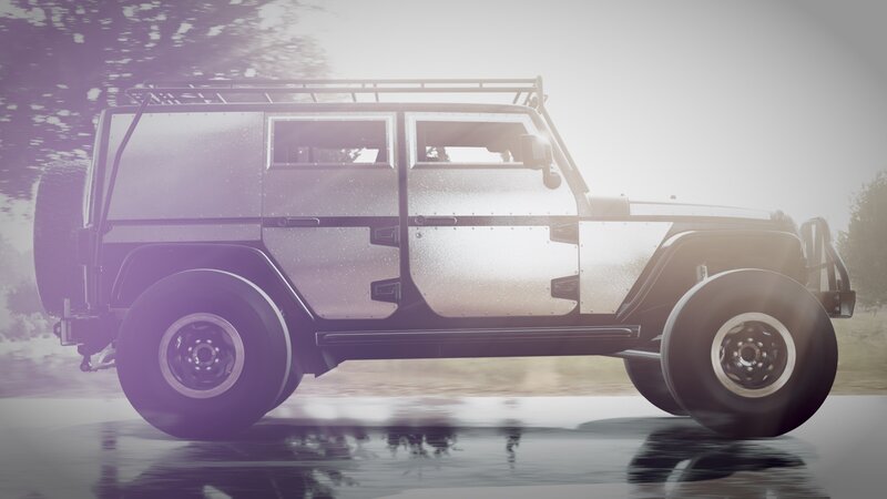 Armored Jeep