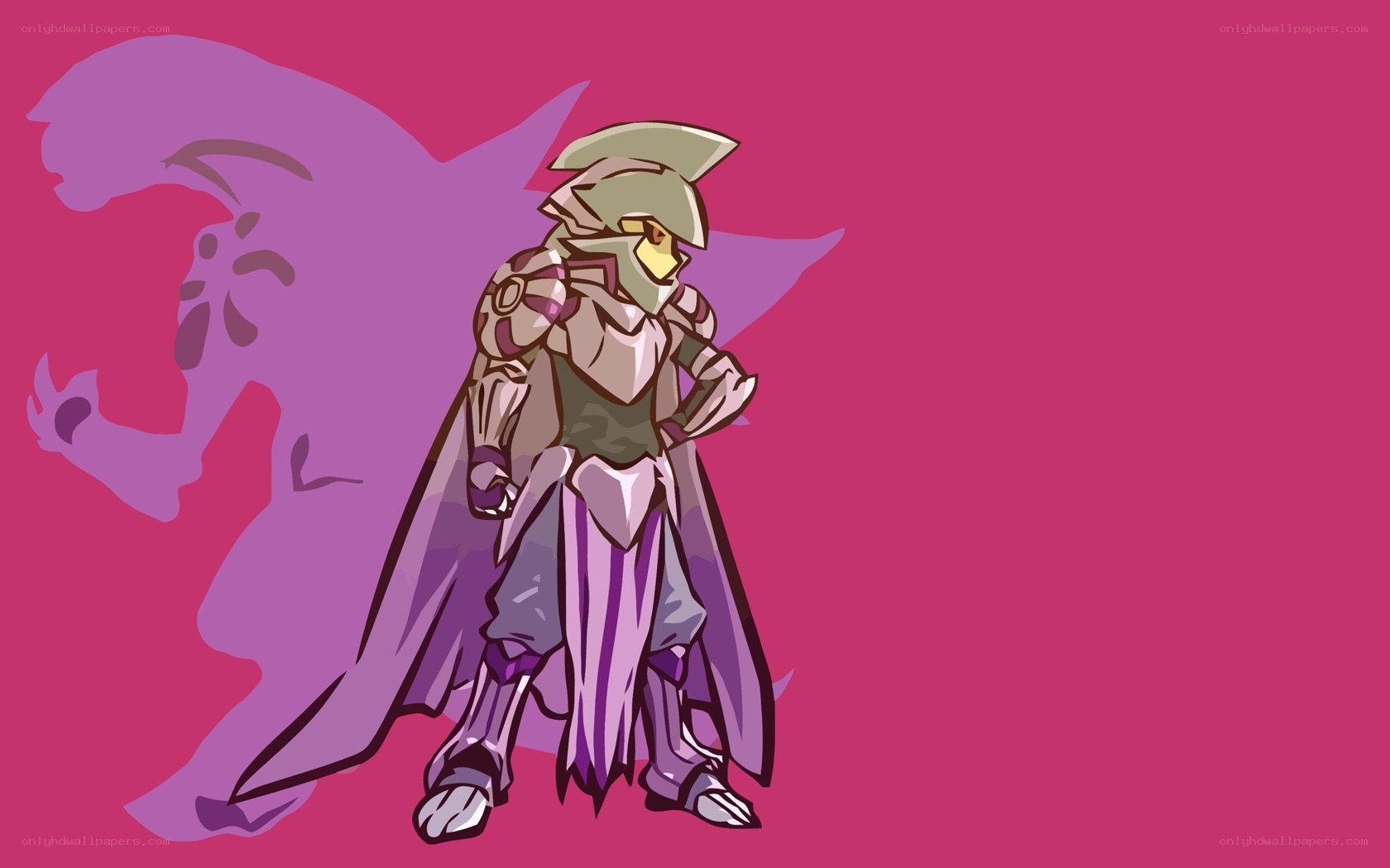 armored knight character