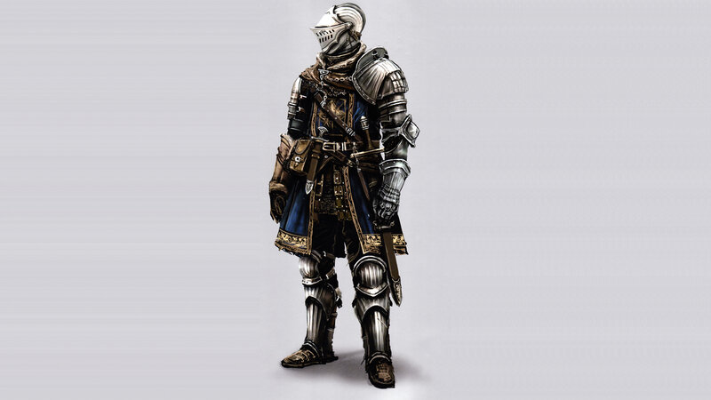 armored knight character