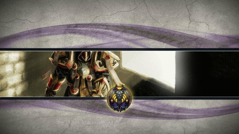 Armored Knight Figure — Purple
