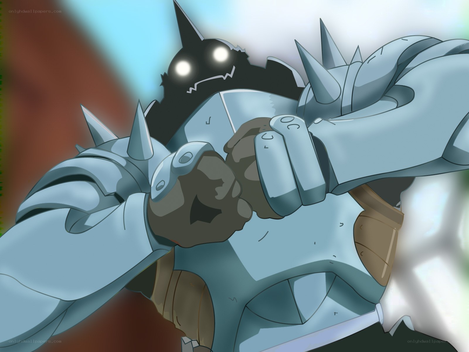 armored knight in combat