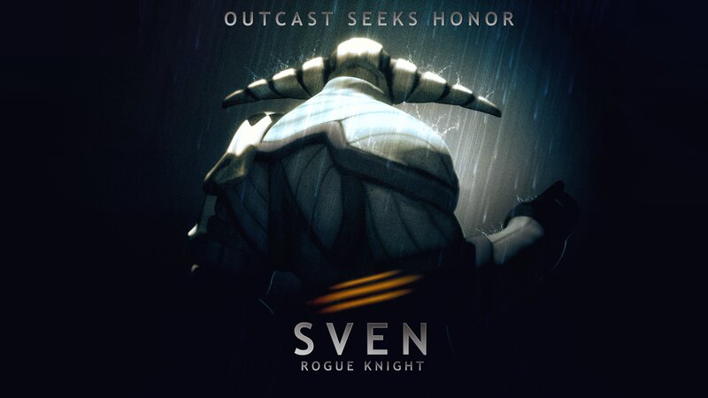 Armored Knight in Rain — Black