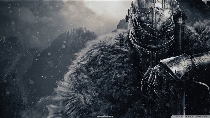 Armored Knight in Snow