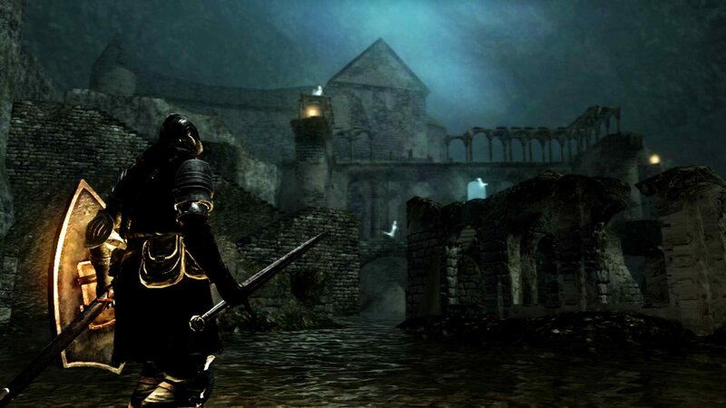 Armored Knight in Water