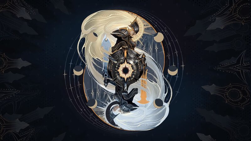 Armored Knight in Yin-yang