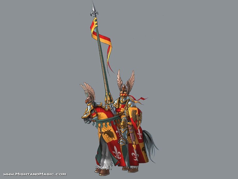 armored knight on horse