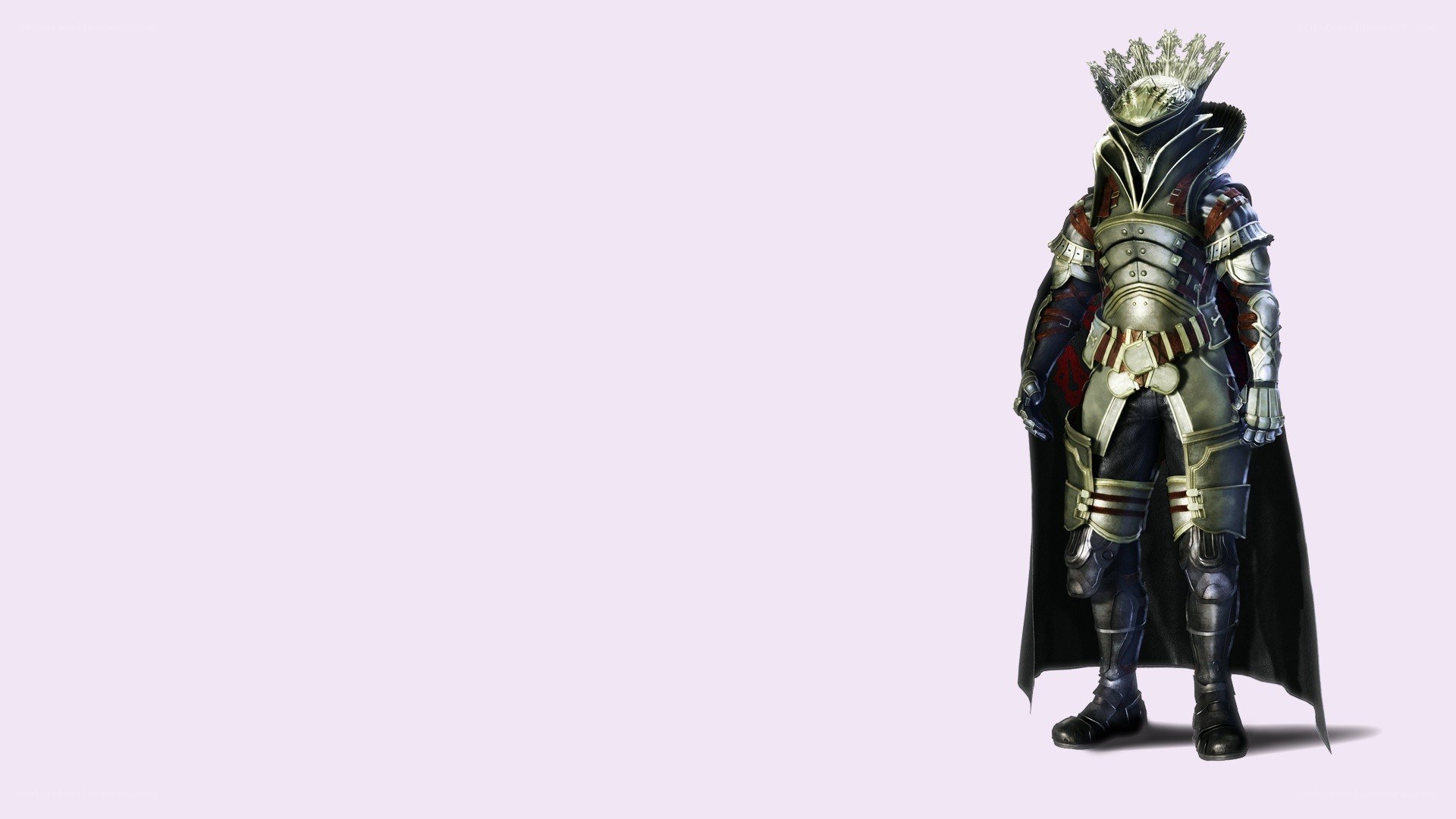 armored knight with crown