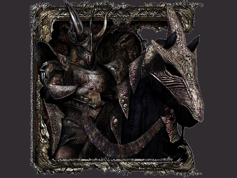armored knight with dragon helmet