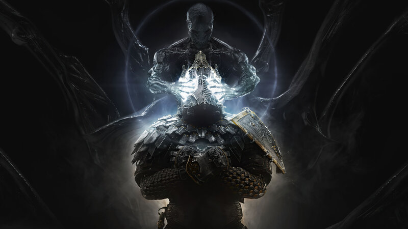 Armored Knight with Glowing Chest
