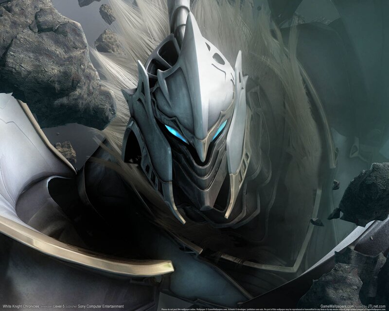 Armored Knight with Glowing Eyes — Gray
