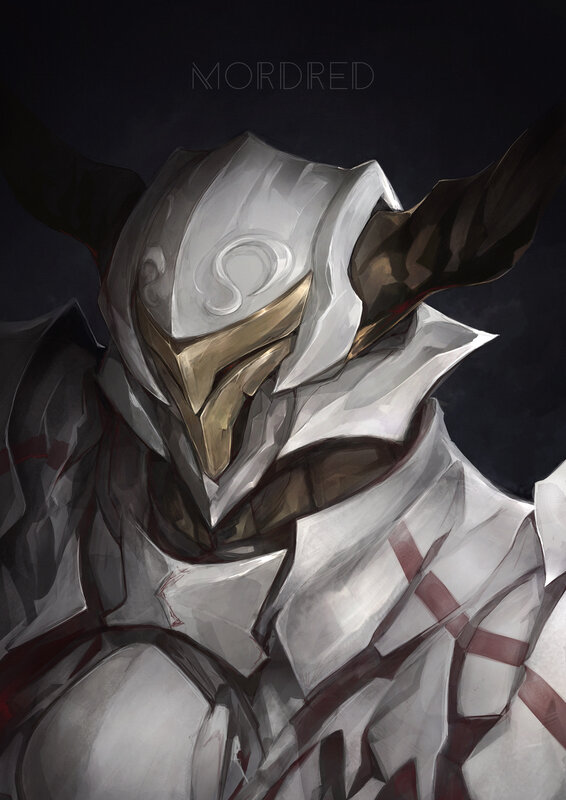 Armored Knight with Horns