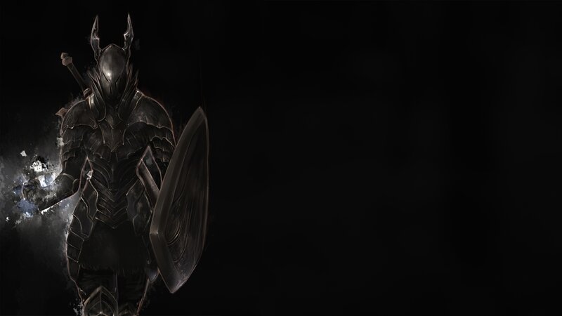 armored knight with shield