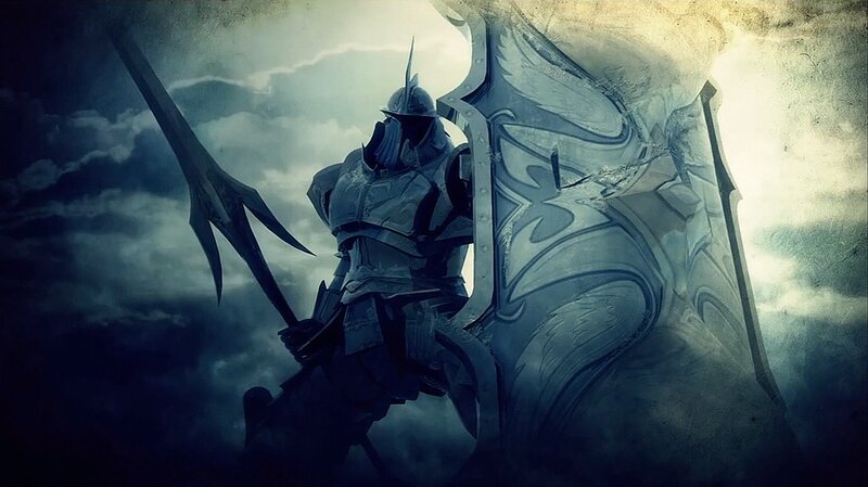Armored Knight with Spear
