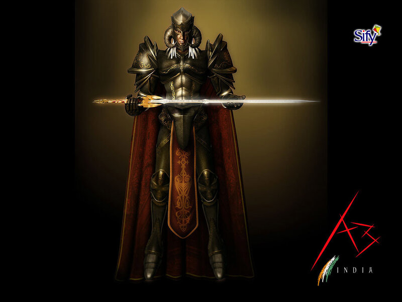 armored knight with sword