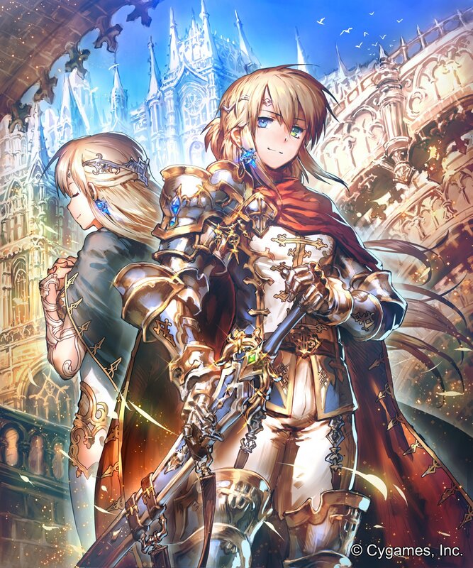 Armored Knight with Sword — Gold, Dramatic, Afternoon
