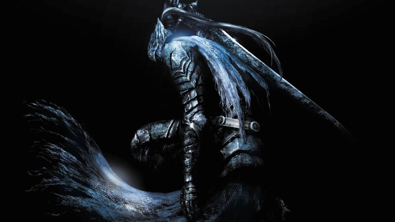 Armored Knight with Sword — Night