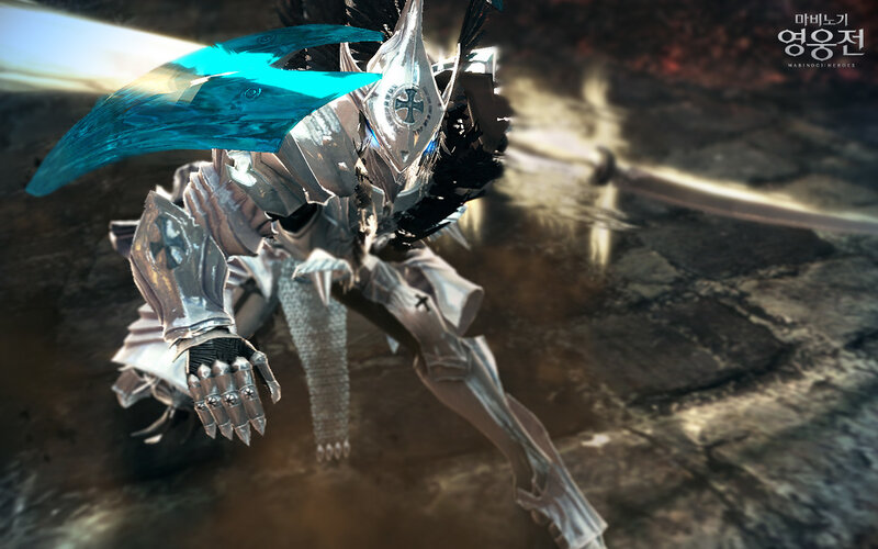 Armored Knight with Sword — Silver