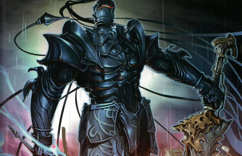 Armored Knight with Weapon
