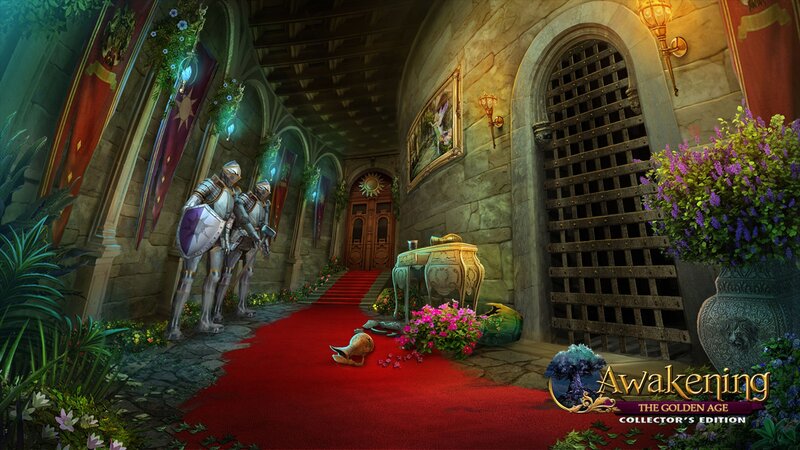 Armored Knights in Hallway