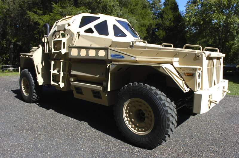 armored military vehicle