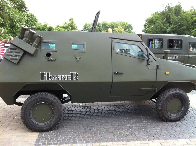 armored military vehicle